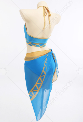 Princess Zelda Costume Swimsuits The Legend Of Zelda Cosplay Bathing Suit Bikini Sets Outfit