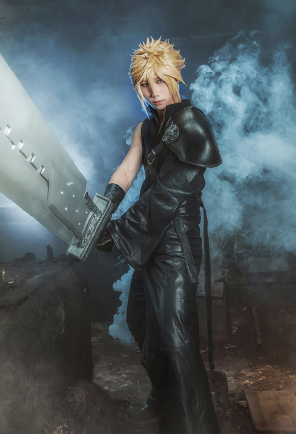 FF VII Cloud Strife Cosplay Wig For Sale
