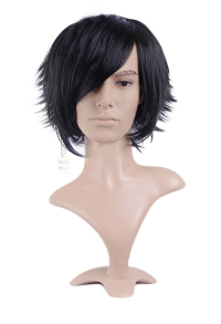 L Lawliet Cosplay Wig
