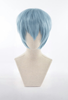 Rei Anime Girl Short Blue Cosplay Wig