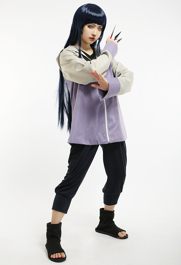 Ninja Hyuga Hinata Cosplay Kostüme