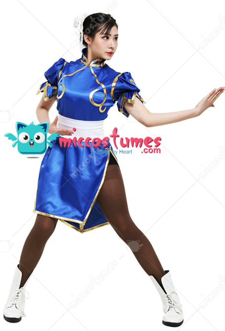 Street Fighter Chun Li Cosplay Costume