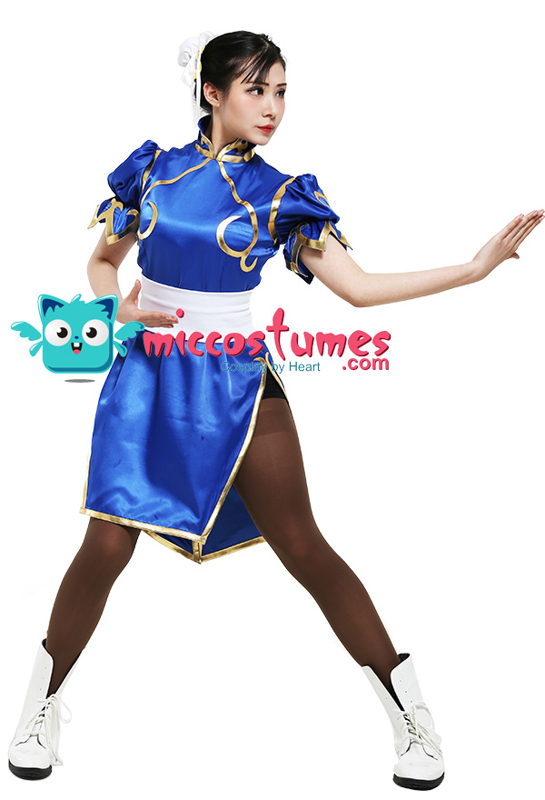 Street Fighter Chun Li Cosplay Costume For Sale