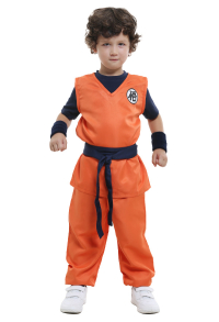 Anime Son Goku Kids Cosplay Costume