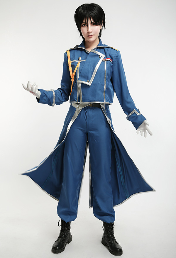 Fullmetal Alchemist Costume de Cosplay Roy Mustang