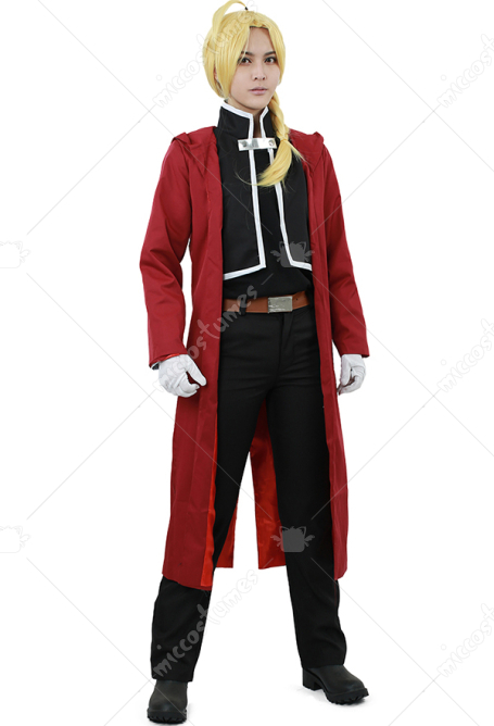 Fullmetal Alchemist Edward Elric Cosplay Costume