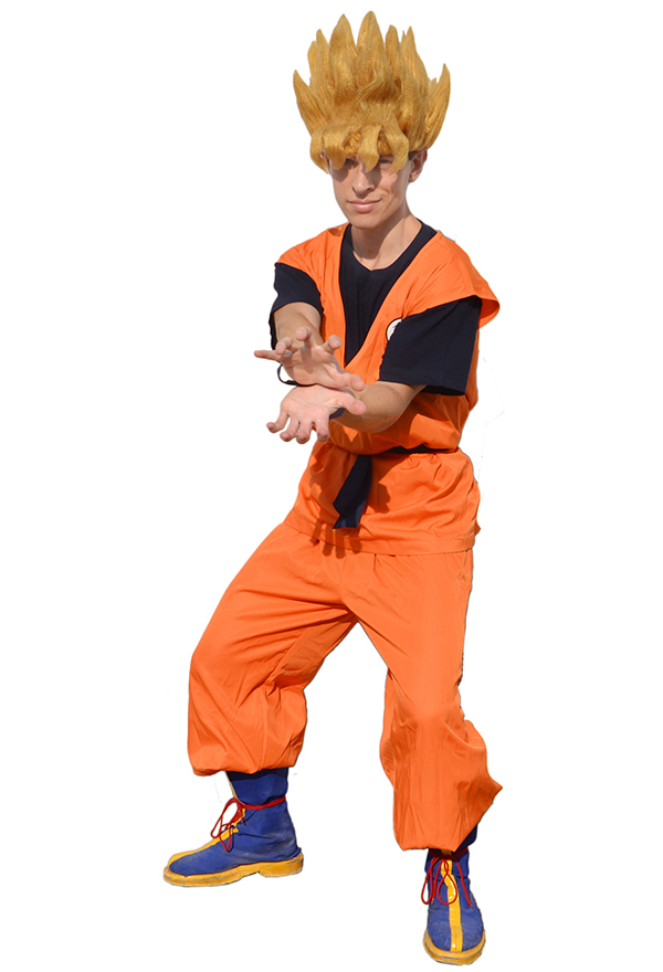 Dragon Ball Goku Cosplay Costume With Kame Letter For Sale Dragon Ball Goku Cosplay Costume With Kame Letter For Sale