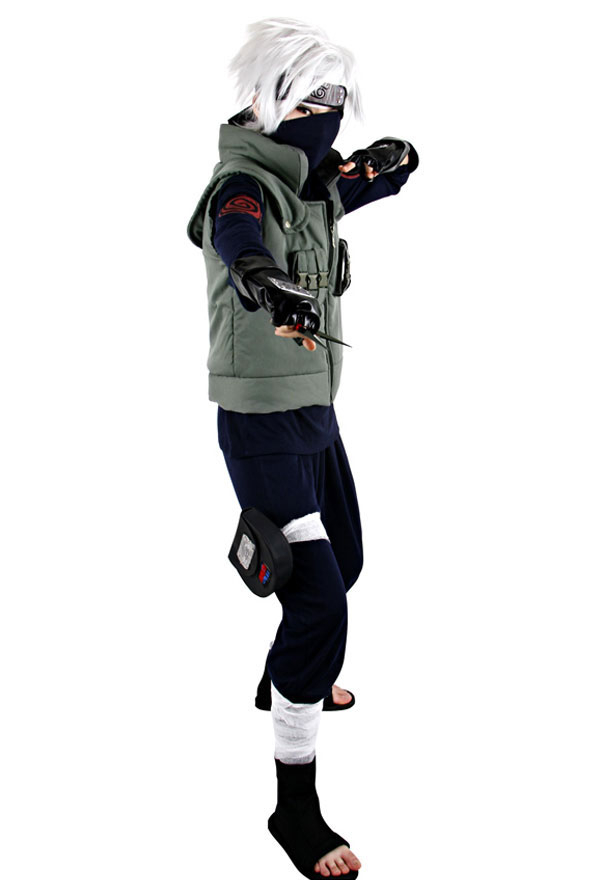 Naruto Hatake Kakashi Cosplay Costume