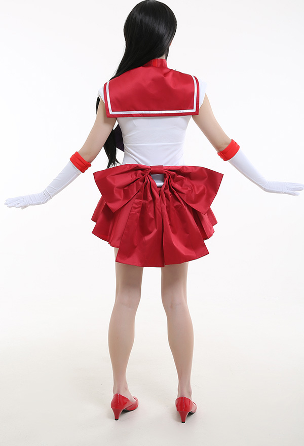 Disfraz Cosplay de Sailor Moon Hino Rei Sailor Mars