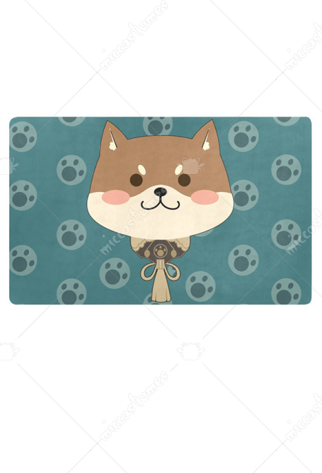 Gorou Shiba Inu Derivative Kitchen Mat - 32x20 Inch Non-Slip Area Rug | Top Qiality Doormat For Sale Gorou Shiba Inu Derivative Kitchen Mat - 32x20 Inch Non-Slip Area Rug | Top Qiality Doormat For Sale