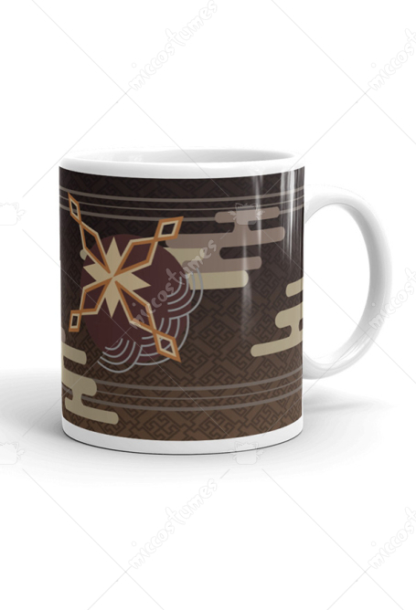 Mug Dérivé Shikanoin Heizou Motif Tasse à Café en Céramique avec Poignée 11oz