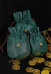 Medieval Drawstring Belt Bag Renaissance Vintage Magic Beans Bag