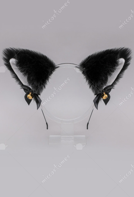 Accessoire de Cosplay Serre-tête Lolita avec Oreilles de Chat Renard de Style Japonais en Fausse Fourrure