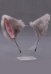 Japanese Style Cat Plush Ears KC Handmade Faux Fur Headdress Animal Cosplay Accessory Outfit