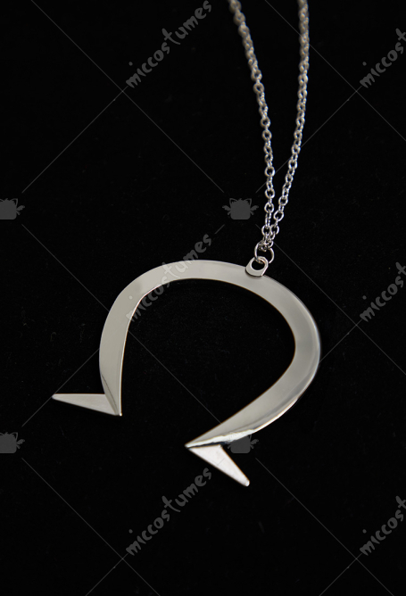 Alice Horseshoe Necklace U Character Fashionable Metal Neck Jewelry Cosplay Costume Necklace