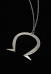 Alice Horseshoe Necklace U Character Fashionable Metal Neck Jewelry Cosplay Costume Necklace