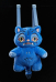 Kpop Slayer Derpy Tiger-shaped Backpack with Shoulder Straps