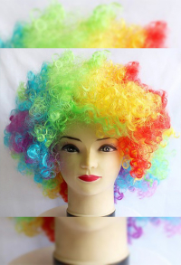 Performance Perücke Cosplay Karneval Zubehör Vielen Farben