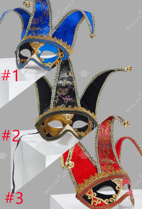 Venice Carnival Half-Face Mask Retro Party Ball Mask