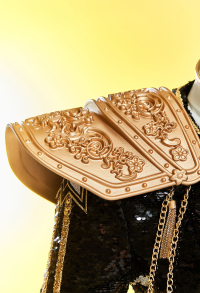 Kpop Slayers Leader Vocal Cosplay Accessories Shoulder Armor Props