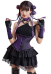 Women Gothic Corset Spider Web Butterfly Print Lace Boned Waist Training Underbust Corset