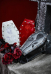 Halloween Gothic Coffin Crossbody Bag with Rose Embroidery and Rivets