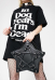 Gothic Punk Dark Style Fashion Zipper Handbag Women Faux Leather Strap Crossed Pentagram Shoulder Bag