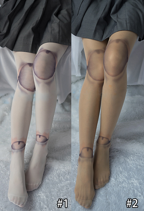 ball jointed doll printed tights