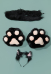 Love Live Starry Cat Cosplay Accesory Cat Claw Gloves with Tail and Ears