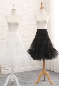 Lolita Jupon Cosplay Mi-long Jupon De Cosplay Crinoline