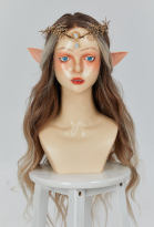 Medieval Style Cosplay Accessory Headpiece Elf Style Crown Head Decor