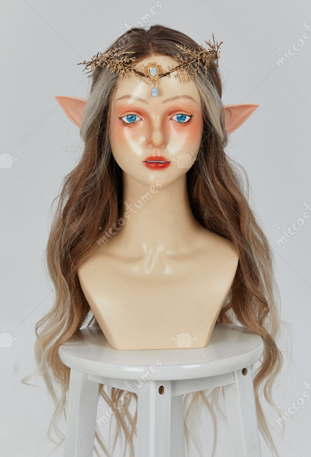 Medieval Style Cosplay Accessory Headpiece Elf Style Crown Head Decor