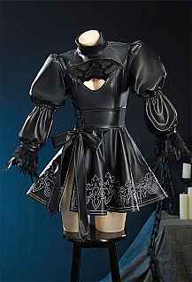 10H Costume - Bodysuit with Pantyhose and Cape Nier:Automata