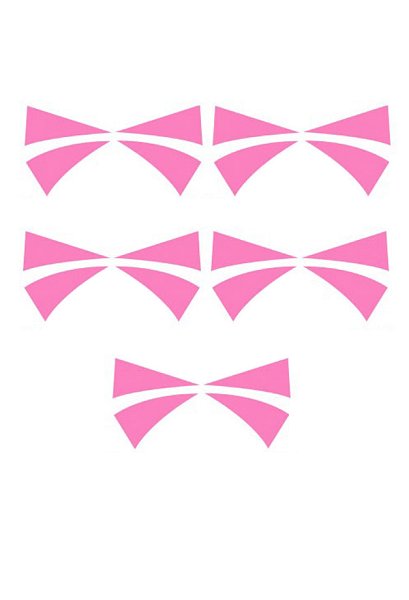 OW DVA Face Temporary Tattoo Sticker Set of 5 Cosplay Tattoo Sticker