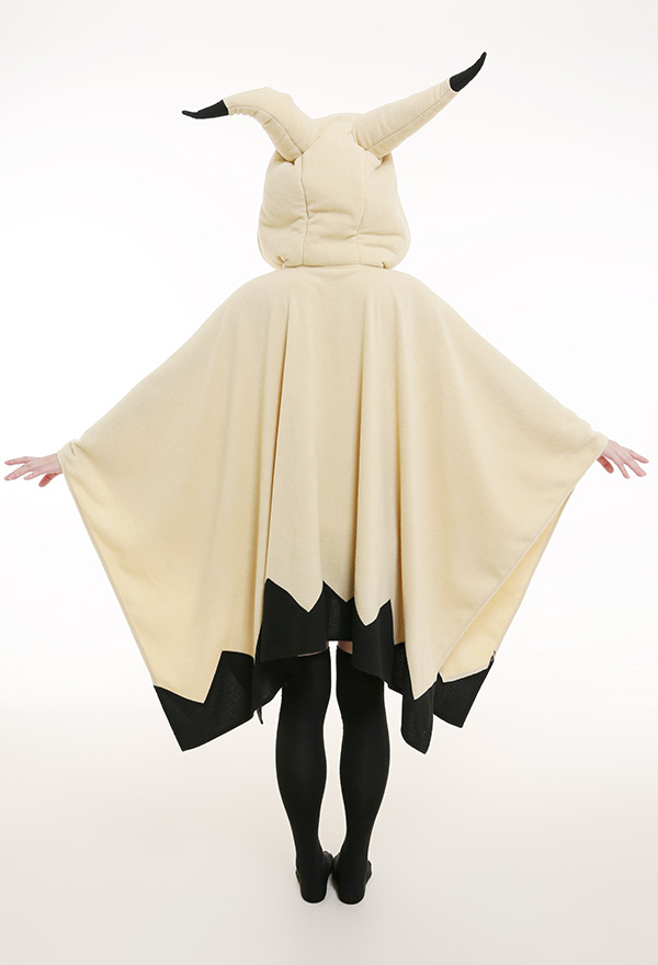 Pikachu Mimikyu Cosplay Costume Multifonctionnel Couverture à Capuche avec Broderies