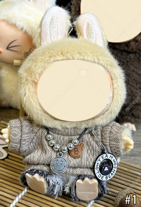 Monster Plush Dolls Clothing Sets Various Cute Outfits with Accessories