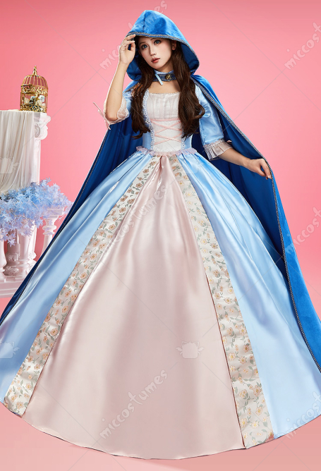 The Princess and the Pauper Anneliese Cosplay Cloak Hooded Cape