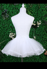 Panty Stocking Panty Cosplay Women Multi-Layered Petticoat Tulle Fluffy Underskirt