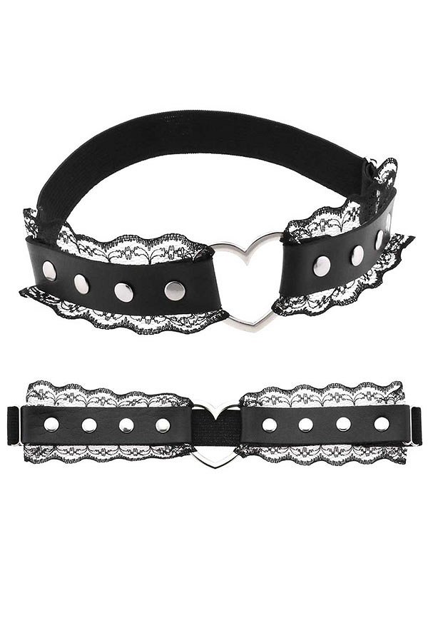 Liguero Con Lazo Para Mujer - Arnés De Muslo, Color Rojo O Negro | Ideal Para Fiestas, Cósplay Y Looks Atrevidos