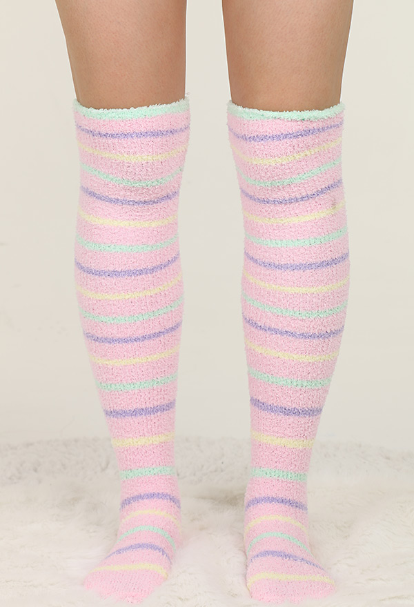 Kawaii Cat Paw Socks - Cute Cat Claws Warm Thigh High Socks