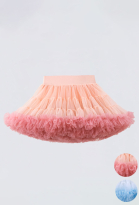 Sexy Layered Tutu Skirt Puffy Underskirt Tulle Petticoat Bustle