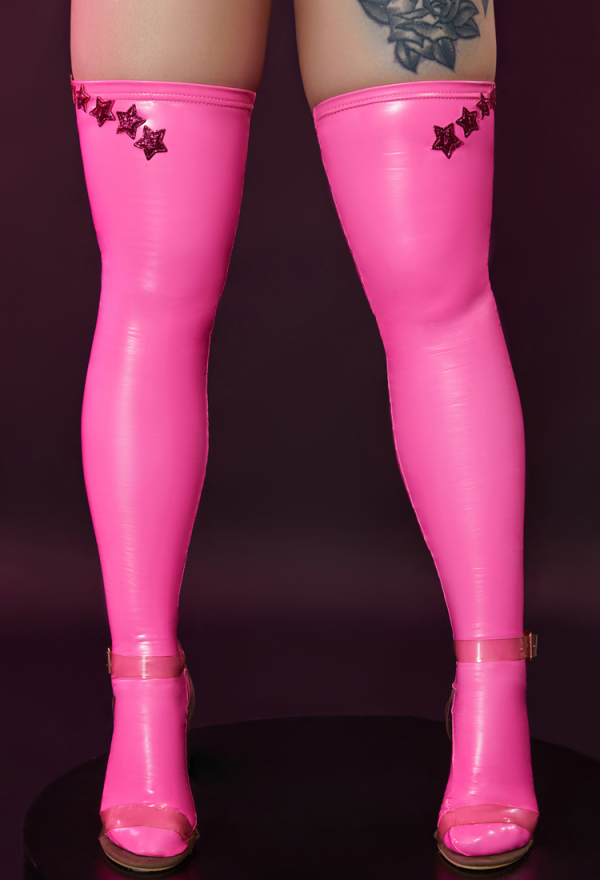 Sexy 2024 pink stockings