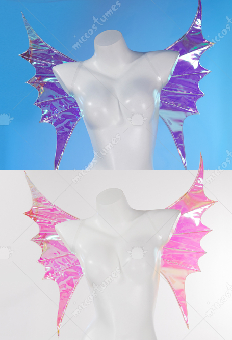 Fairy Elf Wings Cosplay Costume Accessory Decorative Wing with Shoulder Straps