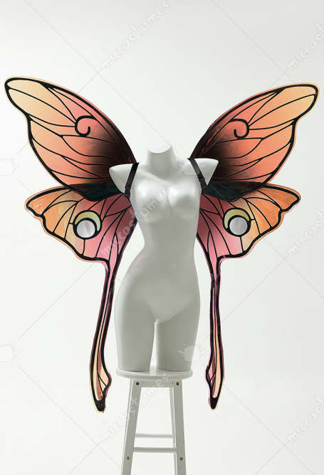 Miccostumes x Sunset Dragon PM Cosplay Accessory Large Shiny 3D Butterfly Wing Fairy Back Ornament
