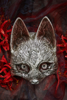 Silent Hill F Hinako Shimizu Fox Mask Cosplay Accessory