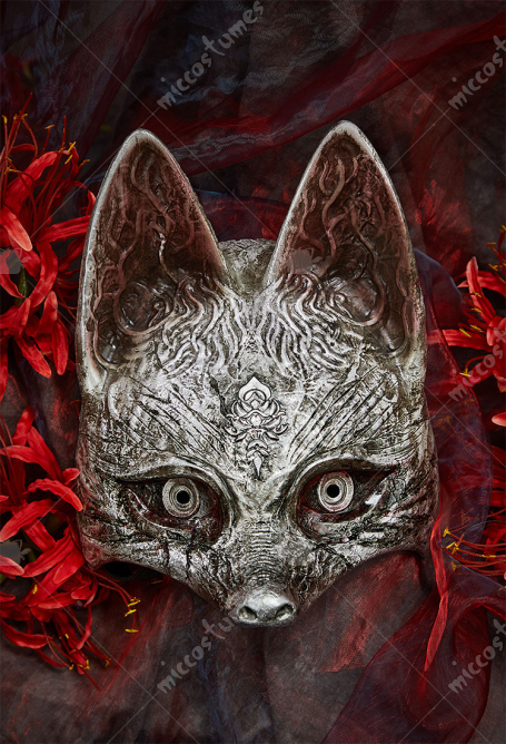 Silent Hill F Hinako Shimizu Fox Mask Cosplay Accessory