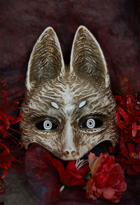 Silent Hill F Kotoyuki Tsuneki Fox Mask Cosplay Accessory