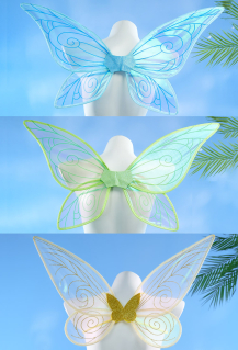 Fairy Club Bloom Derivative Swimsuit - Blue Ruffle Bikini