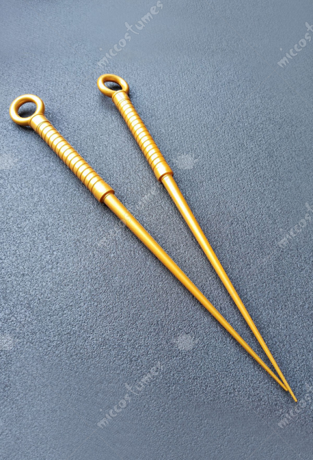 Spy House Yor Weapon Props Cosplay Accessories 2pcs