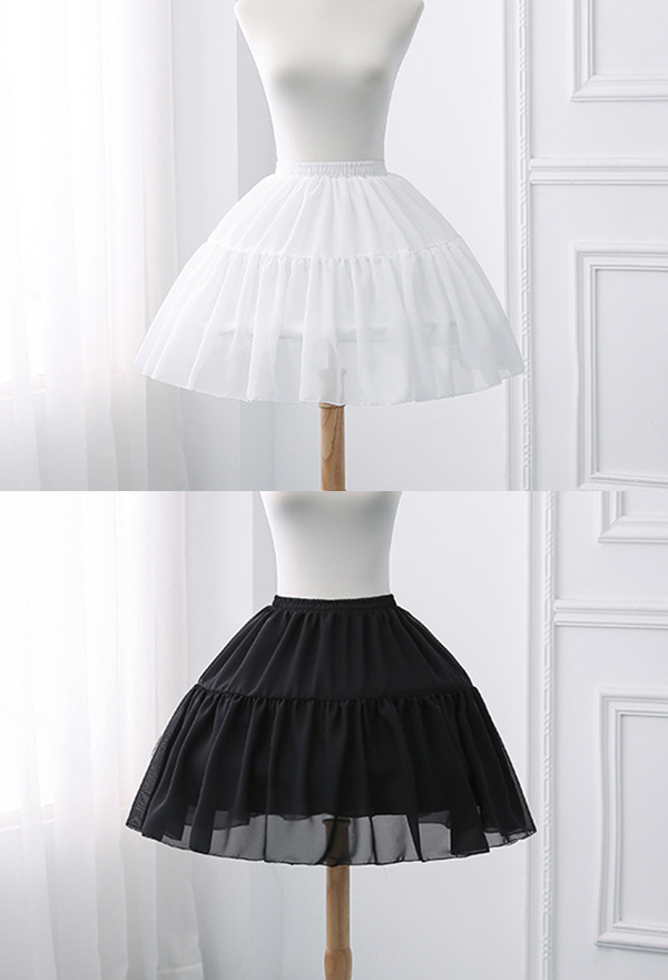 Women Petticoat Lolita Short Skirts Tutu Crinoline Underskirt